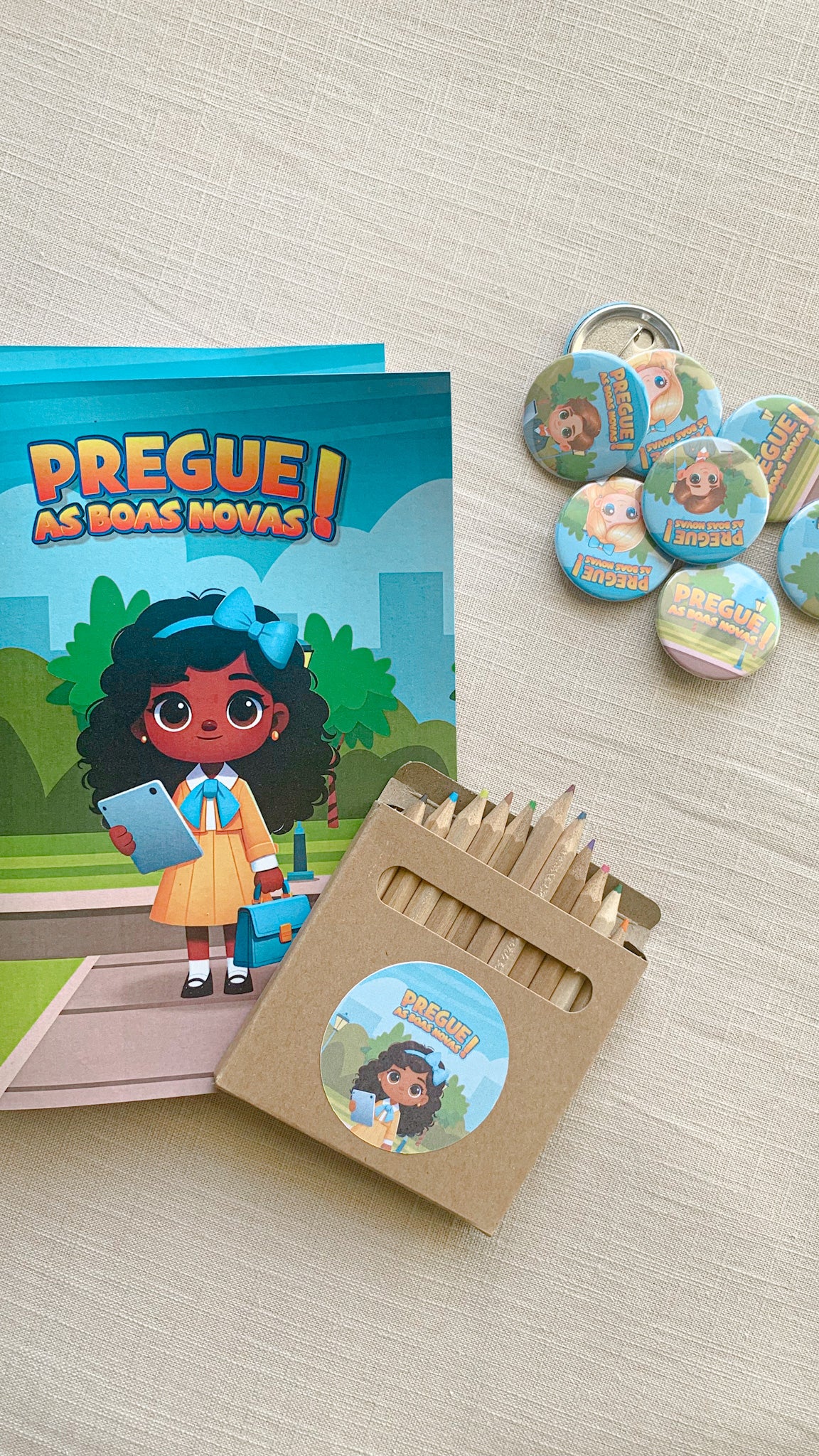 Caderno Infantil "Pregue as Boas Novas" (Congresso 2024)