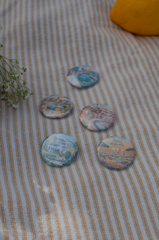 Pins Congressos Especiais 2026 | Amore Paper Co. (Pack 5)
